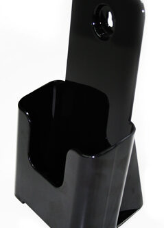 Portafolletos sobremesa 1/3 A4 negro