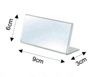 Portacartel inclinado 90×60 horizontal