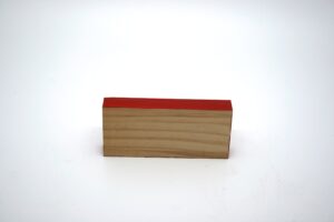 Taco de madera grabado y pintado S - Imagen 4