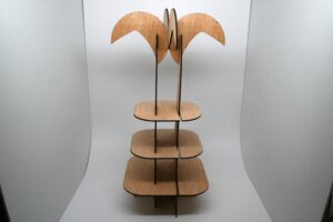 Estantería decorativa. Se puede fabricar en madera, ocb, panal de abeja o metacrilato - Imagen 2