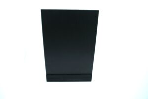 Display en PVC negro con impresión digital en blanco - Imagen 4