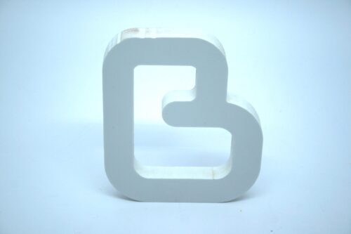 Logotipo PVC blanco