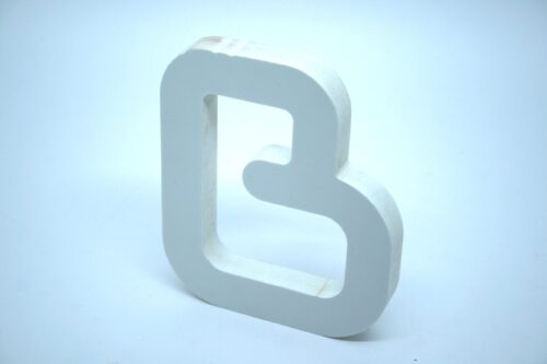Logotipo PVC blanco